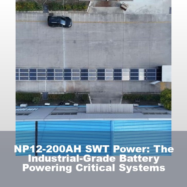 NP12-200AH SWT Power: The Industrial-Grade Battery Powering Critical Systems